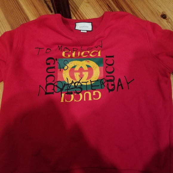 Gucci Logo Box Crewneck